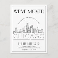 Chicago Moderne Art déco | Changement d'adresse