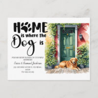 chien animal de compagnie bouge! nouvelle adresse 