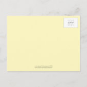 Carte Postale Faire-part CHOUETTE AMOUR :: fille douce + garçon (Dos)