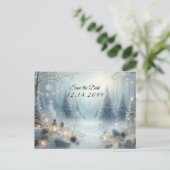 Carte Postale Faire-part Chuchotements d'un solstice d'hiver (Debout devant)