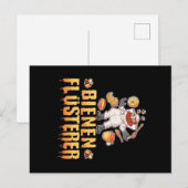 Carte Postale Faire-part Chuchoteur de abeilles Apiculteur | Cadeau pour am (Devant / Derrière)