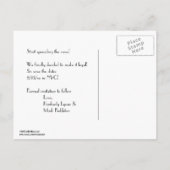 Carte Postale Faire-part Ciel de NYC Central Park Vu d'en haut Sauvegarder  (Dos)