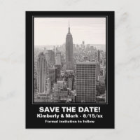 Ciel de NYC ESB NB 1 Sauvegarder la date