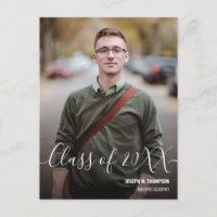 Classe de 2024 Homme Graduate Photo Nom
