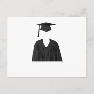 Carte Postale Faire-part Classe de Casquette et de Modèle1