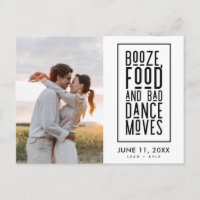 Code QR de mariage drôle avec photo - Économisez l