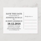 Carte Postale Faire-part Collage de photos en grille | Violet Néon | ENREGI (Dos)