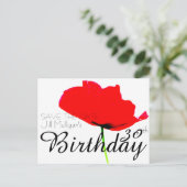 Carte Postale Faire-part Collection POPPY 30e anniversaire Enregistrer la d (Debout devant)