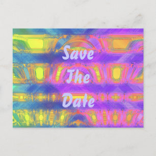 Carte Postale Faire-part Colorant de cravate