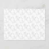 Carte Postale Faire-part conception d'art linéaire (Dos)