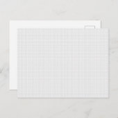 Carte Postale Faire-part conception de langage Vingt-Neuf (Devant / Derrière)