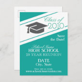 Carte Postale Faire-part Conception de réunion d'école (Devant / Derrière)