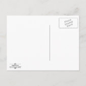 Carte Postale Faire-part Conception de style vintage, sauvegarde de la cart (Dos)