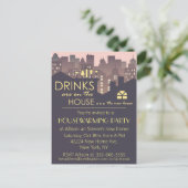 Carte Postale Faire-part Conception drôle de partie de pendaison de (Debout devant)