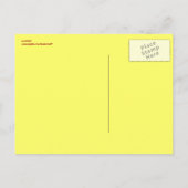 Carte Postale Faire-part Confettis, (Dos)