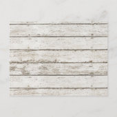 Carte Postale Faire-part coquillages océaniques élégants plage enregistrer  (Dos)