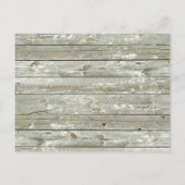 Carte Postale Faire-part coquillages océaniques élégants plage save the dat (Dos)