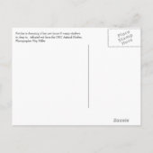 Carte Postale Faire-part Corrections (Dos)