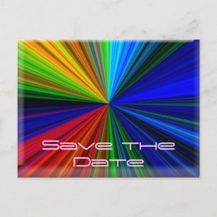 Carte Postale Faire-part Couleur d'art