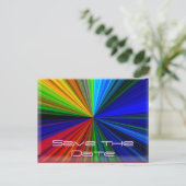 Carte Postale Faire-part Couleur d'art (Debout devant)