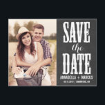 Carte Postale Faire-part Country Western Chalkboard Enregistrer la date Car<br><div class="desc">Country Western Chalkboard Enregistrer la date Carte postale</div>