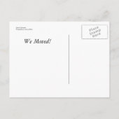 Carte Postale Faire-part Cour espagnole (Dos)