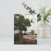 Carte Postale Faire-part Cour espagnole (Debout devant)