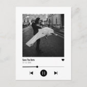 Carte Postale Faire-part Couverture d'album Musique virale Enregistrer la d (Devant)