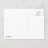 Carte Postale Faire-part Crânes juste mariés (Dos)