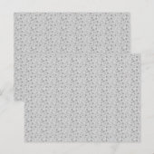 Carte Postale Faire-part Création de maillage Cinquante (Devant / Derrière)