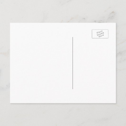 Carte Postale Faire-part Créer votre propre personnalisation Enregistrer la (Dos)