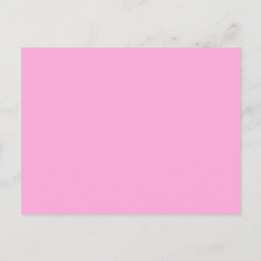 Carte Postale Faire-part Créez votre propre magenta de lumière modifiable (Dos)