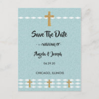 Croix de Lumière Jésus Christ Sauvez la Date