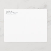 Carte Postale Faire-part Damas opulente Enregistrer la date (Dos)