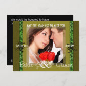 Carte Postale Faire-part Date à retenir Irlandaise avec votre photo (Devant / Derrière)