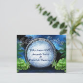 Carte Postale Faire-part Dates de sauvegarde du portail de la galaxie (Debout devant)