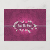 Carte Postale Faire-part de date mariage (Devant)