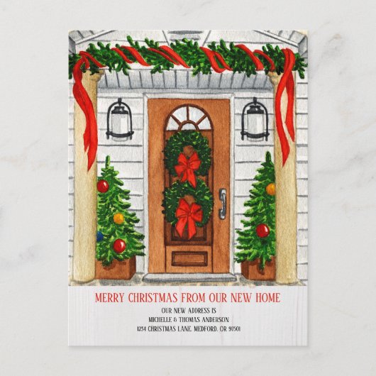 Carte postale Faire-part de déménagement (Devant)