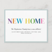 Carte postale Faire-part de déménagement à domicil (Devant)