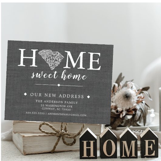 Carte postale Faire-part de déménagement de l'État