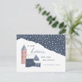 Carte postale Faire-part de déménagement de villag (Debout devant)