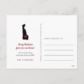 Carte postale Faire-part de déménagement du Delawa (Dos)