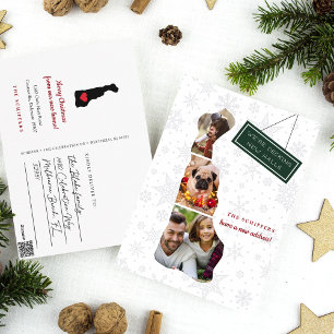 Carte postale Faire-part de déménagement du Delawa