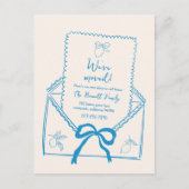 Carte postale Faire-part de déplacement de citron  (Devant)