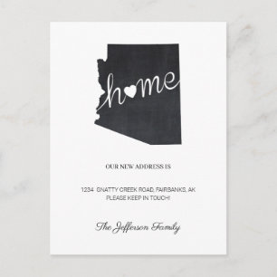 Carte postale Faire-part de déplacement du tableau