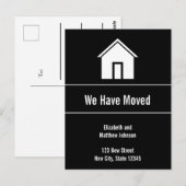 Carte Postale Faire-part de déplacement personnalisé de la Maiso (Devant / Derrière)