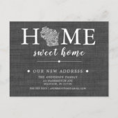 Carte postale Faire-part de déplacement WISCONSIN (Devant)