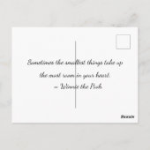 Carte Postale faire-part de grossesse ! (Dos)