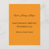 Carte Postale faire-part de grossesse ! (Devant)