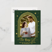 Carte postale Faire-part de grossesse de cadre d'a (Recto/Verso)